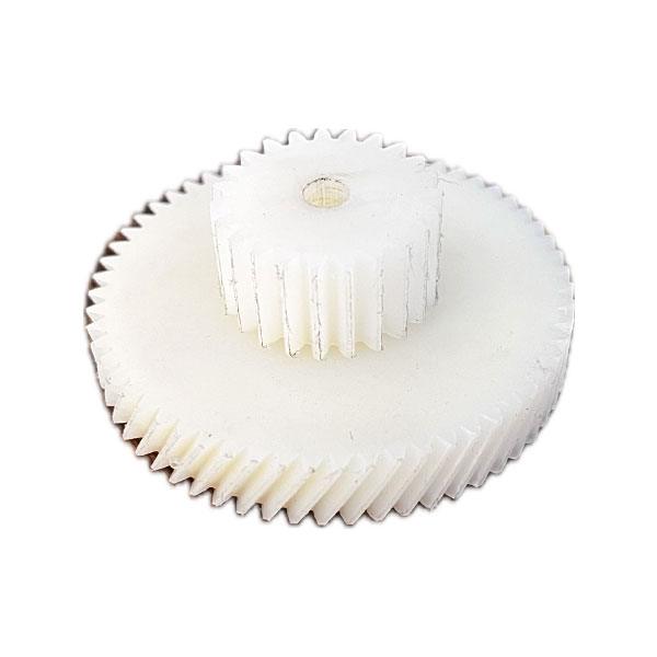 چرخ دنده دو پله موتور شیب تردمیل باشگاهی قطر چرخ دنده بزرگ 56.5 کوچک 25.5 میلیمتر